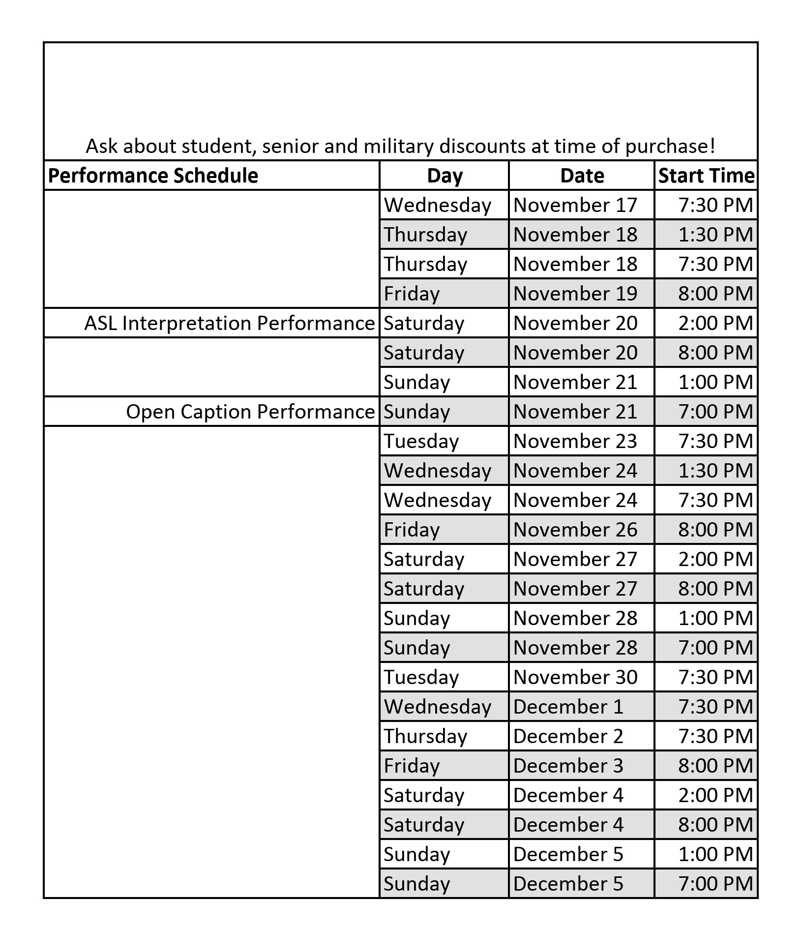 Ham Website Dates most updated