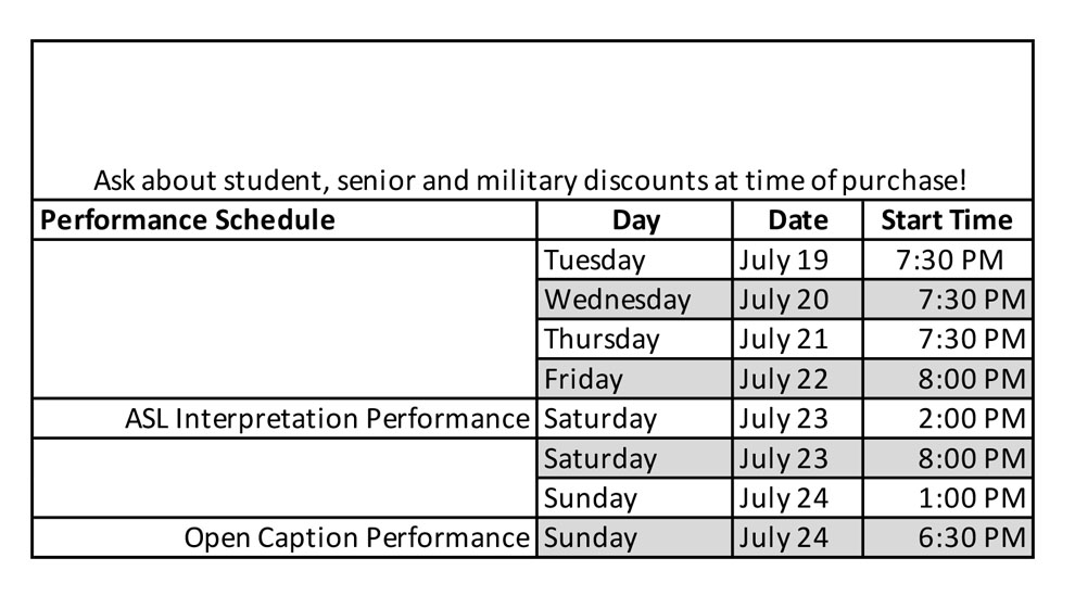 Tootsie website dates